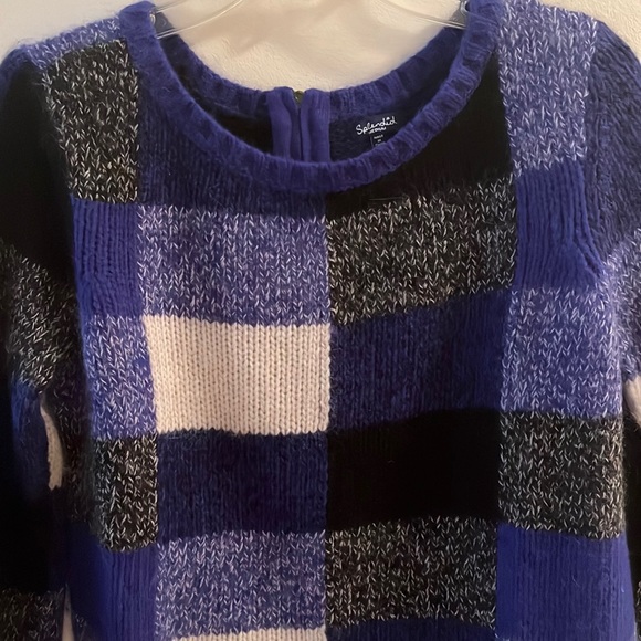 SPLENDID Patterned Pullover Sweater Size M - Picture 2 of 6